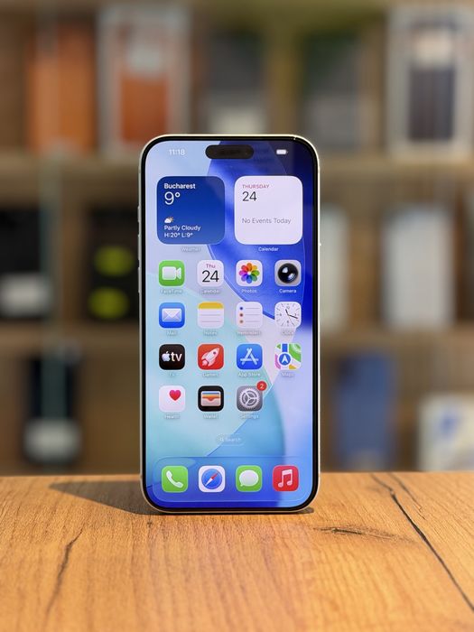 iPhone 17 Pro Max 256Gb Silver/Baterie93%/Garantie 12 luni @atsgsm.ro