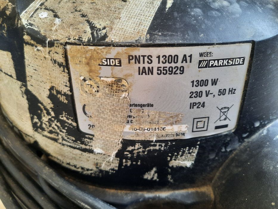 Aspirator industrial Parkside 1300W cu filtru nou