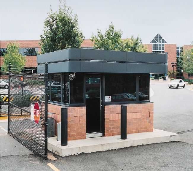 Охранная будка утепленная не мерзнет зимой КПП под заказ