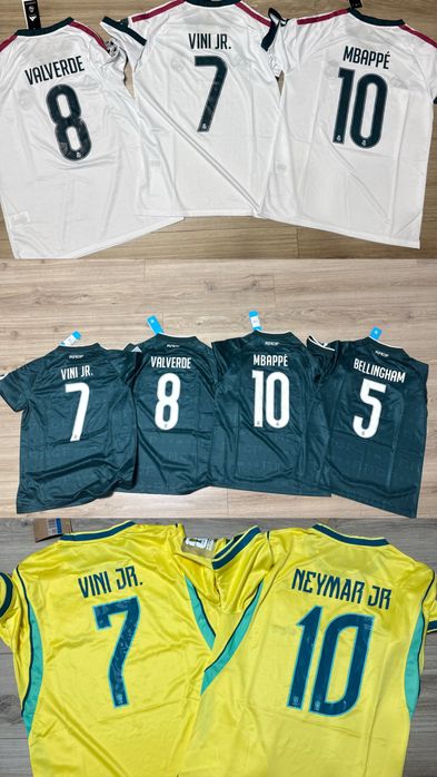 футбольные джерси с игроками