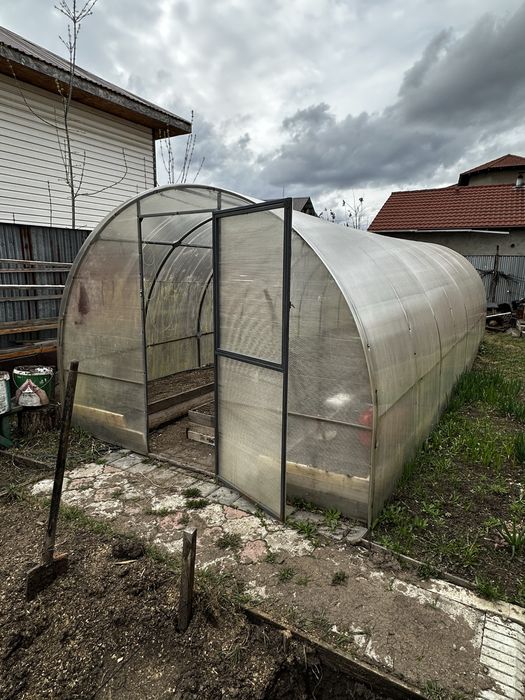 Теплица 8м дорожка каркасы