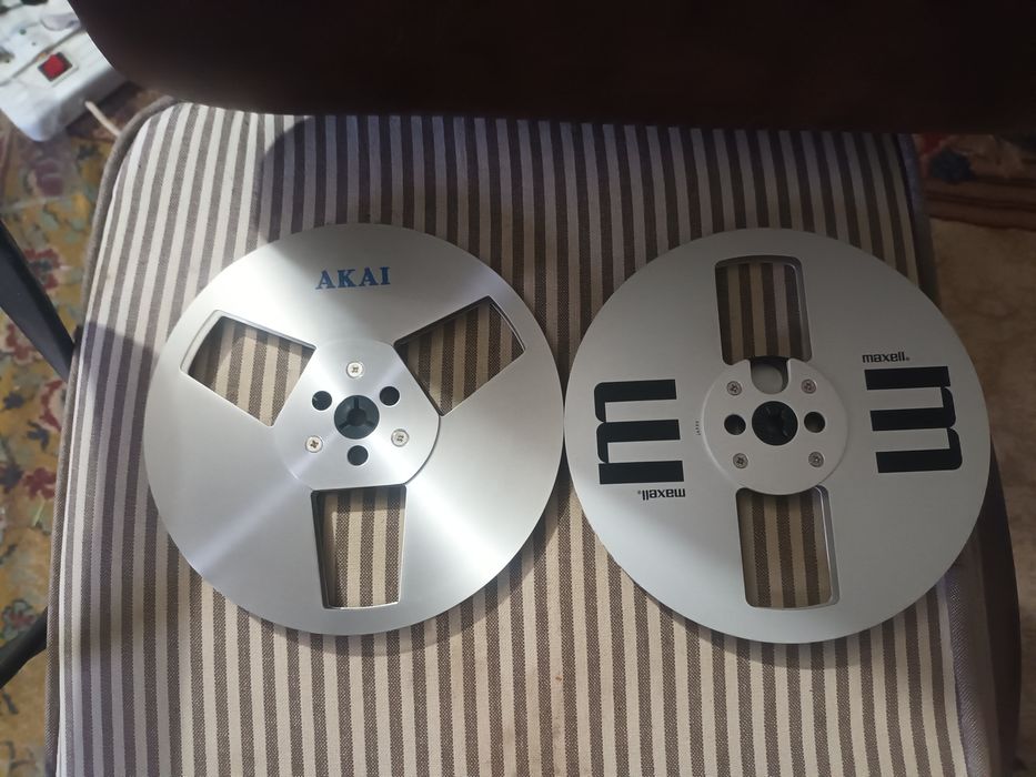 Lot role metalice magnetofon