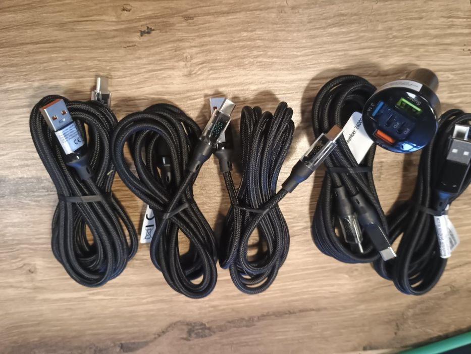 Cabluri usb -telefon ,120 w ,afișaj LCD ,2 metri ,transfer date usb C