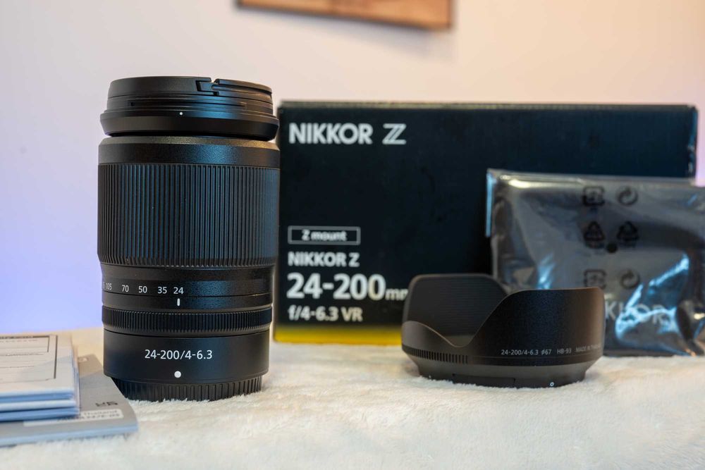 Nikon Z 24-200mm f/4-6.3 VR - Obiectiv mirrorless