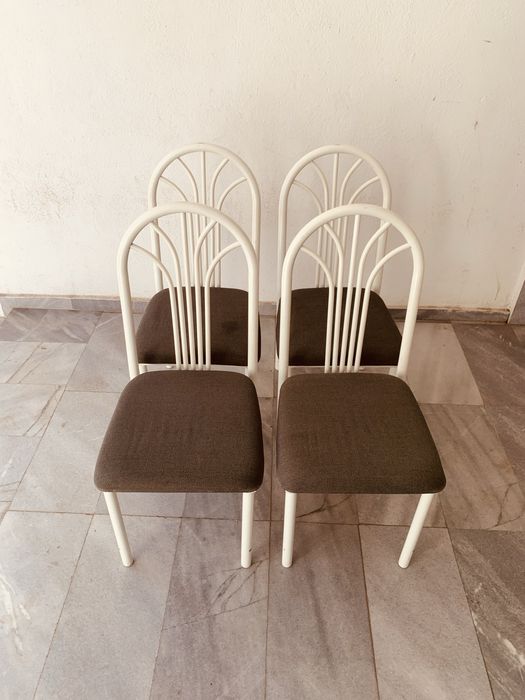Шведски ретро комплект тръбни столове