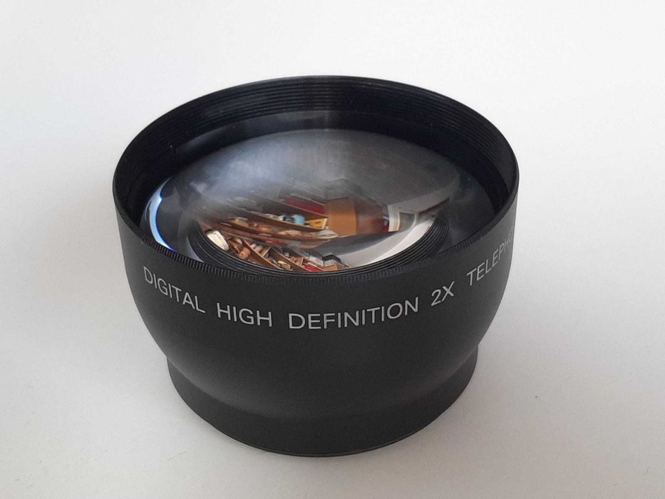 Teleconverter digital 2x, 52 mm + transport inclus