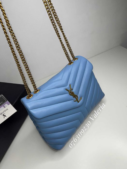 Geanta Y4es S8int L9ent - Loulou Large Blue