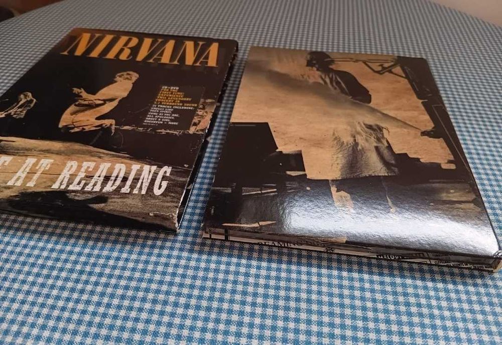 Kurt Cobain, Nirvana Live At Reading, rar, de coectie, emblematic Rock