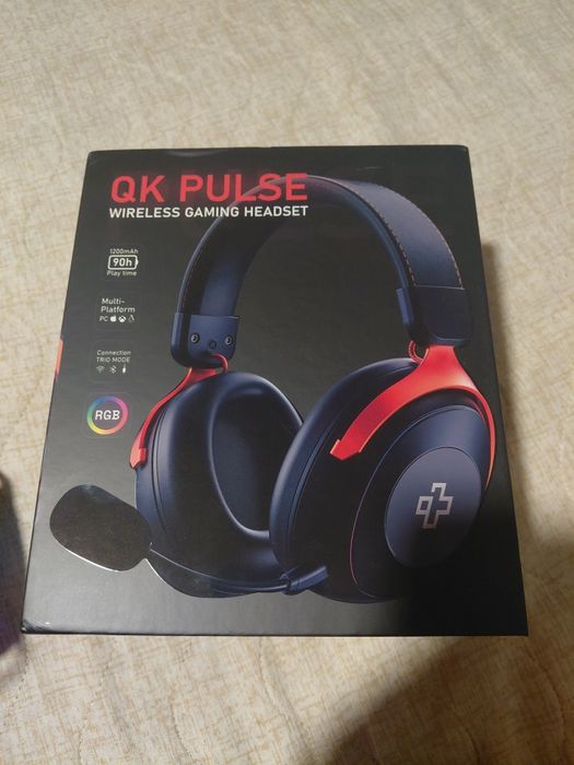 Casti gaming wireless QwertyKey Pulse,