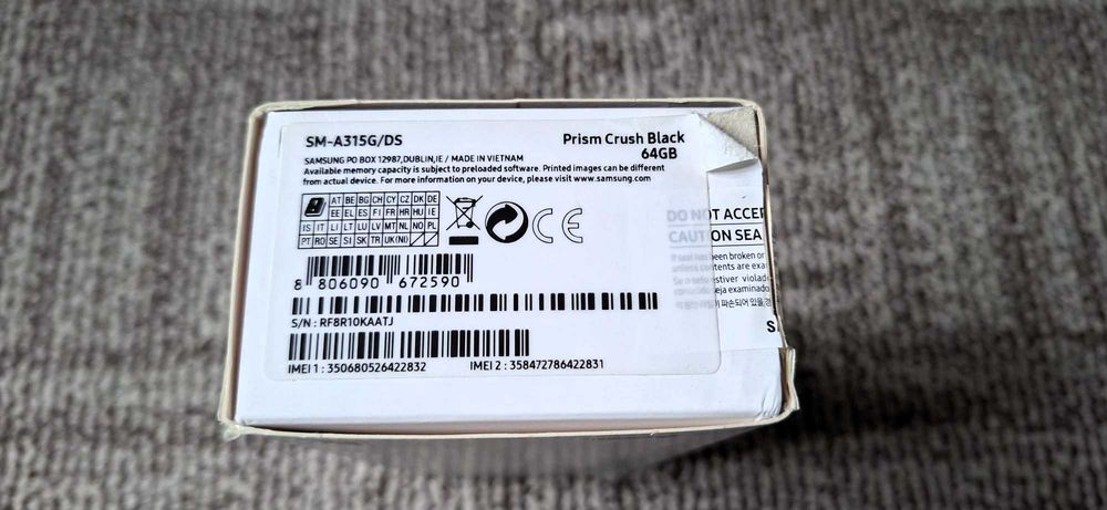 Samsung Galaxy A31 64 Gb Dual Sim, culoare Prism Crush Black