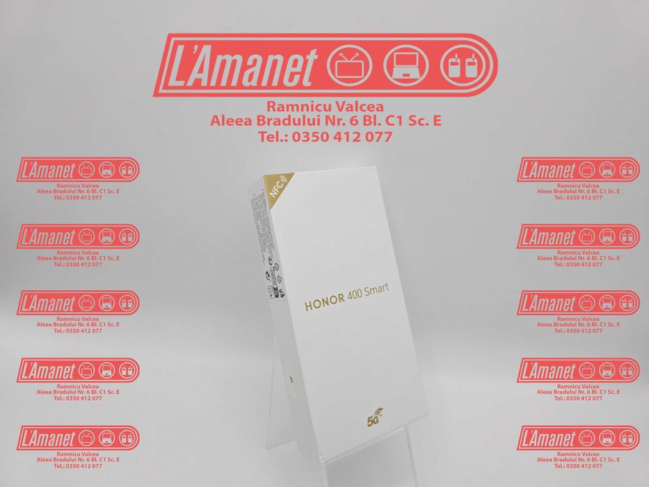 Honor 400 Smart Black 128GB 4GB Ram Neverlocked NOU Sigilat Garantie