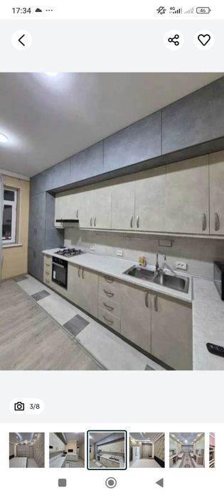 Продаётся Шикарная квартира 2/1/2 на Сырдарьинской р-н ор-р Камаристан