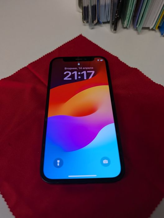 iPhone 12 mini темно синий