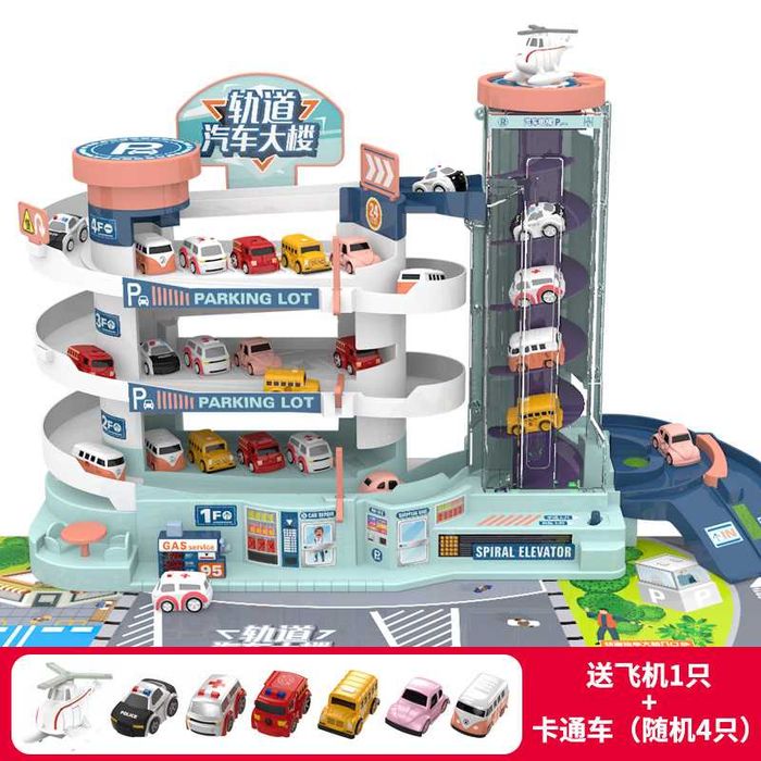 Детски паркинг с колички тип пъзел