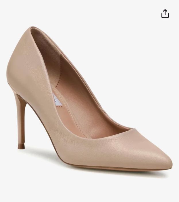 Обувки на ток Steve Madden естествена кожа