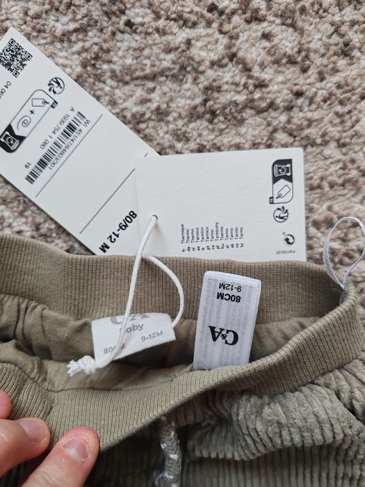 Pantaloni raiati captusiti C&A 80 noi