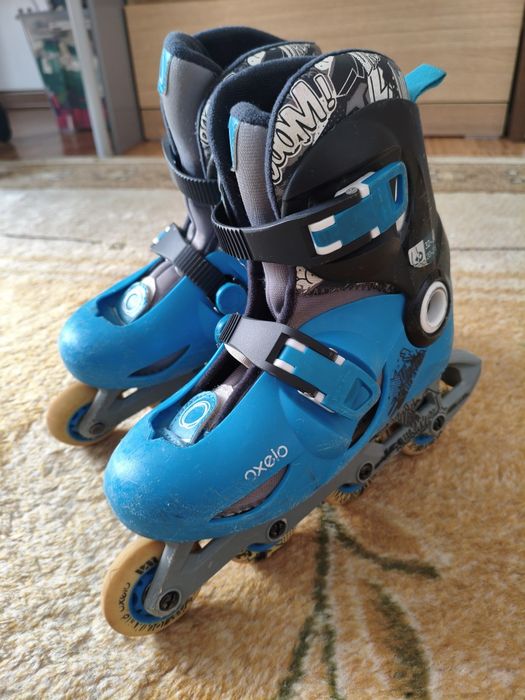 Role marimea 32-34, Decathlon Oxelo Play 5 + Husa