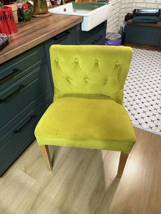 Set 4 scaune bucatarie dining tapitate model premium