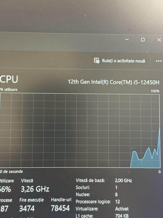 Vand laptop gaming Victus/ i5 12th(a 12 generatie) RTX 3050