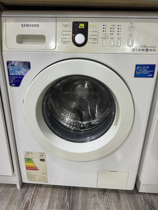 Samsung 6.0 kg новый формат современный