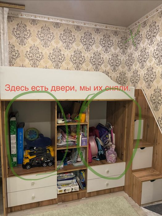 Кровать детская чердак