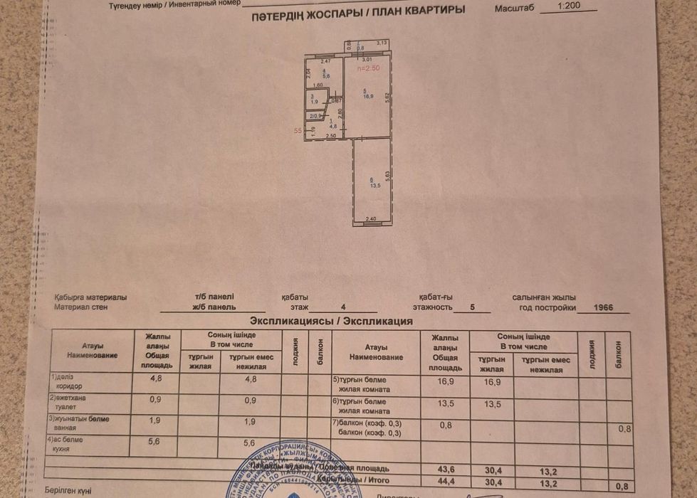 Продам 2 комн.кв  16500млн.