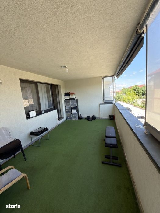 Magurele, Vox Park, apartament 2 camere mobilat + terasa de 24 mp!