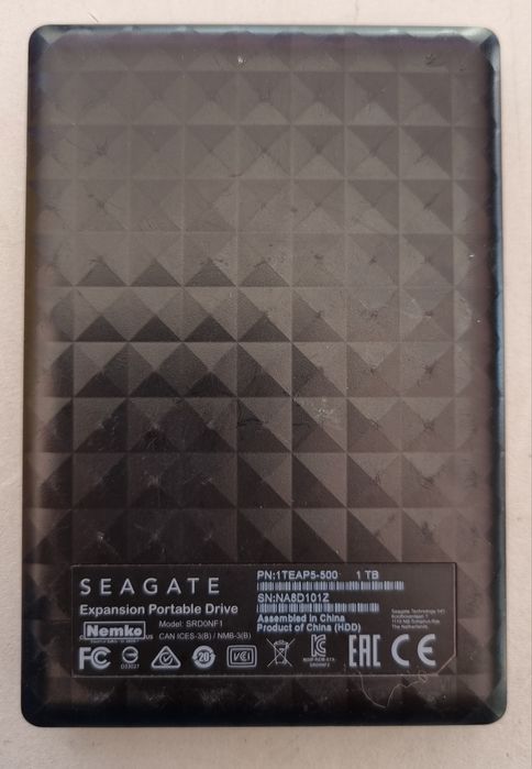 Hard extern seagate 1Tb