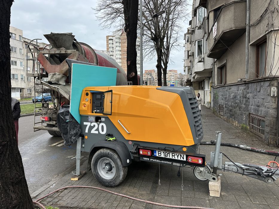 Inchiriez pompa beton stationara -fixa