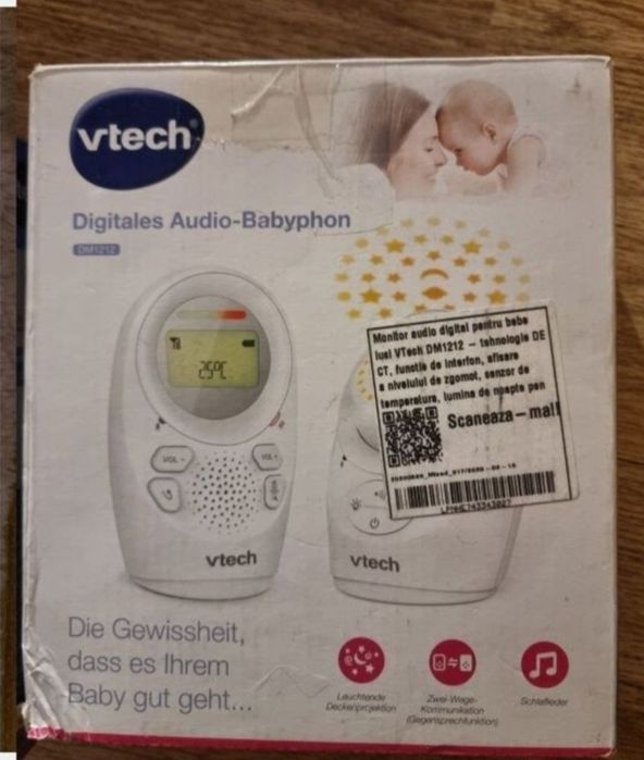 Monitor audio Vtech copii, varstnici, wireless