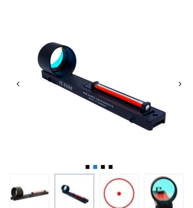 Punct roșu EasyHit prindere pe armă cu șină