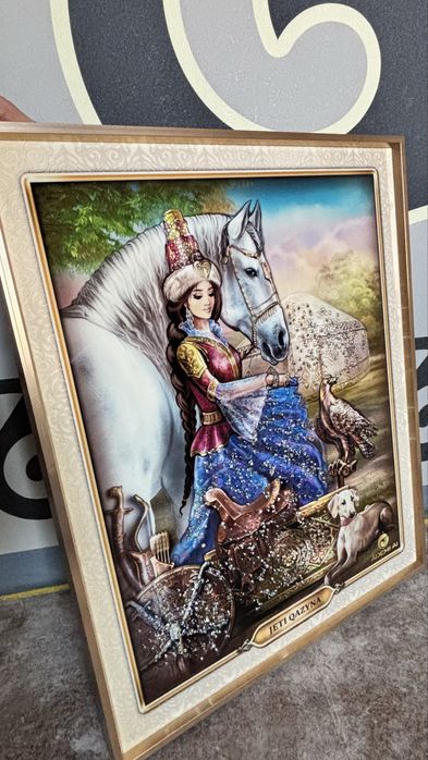 Стол стулья картина