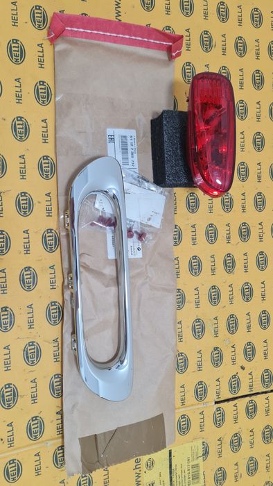Ornament crom lampa stop bara spate Mini Cooper r55 r56 r67