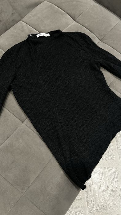 Черная кофта зара оригинал