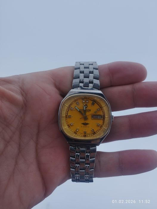 Citizen Automatic Vintage Soat — 21 Jewels, Kun/Sana,