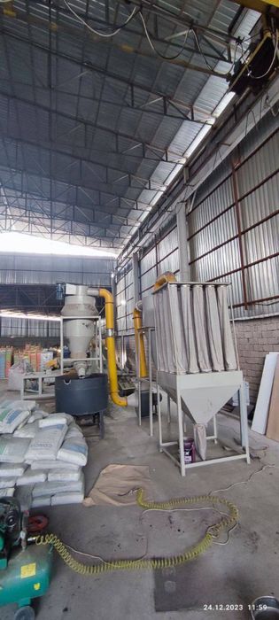 Линия по переработки автомобильных шин