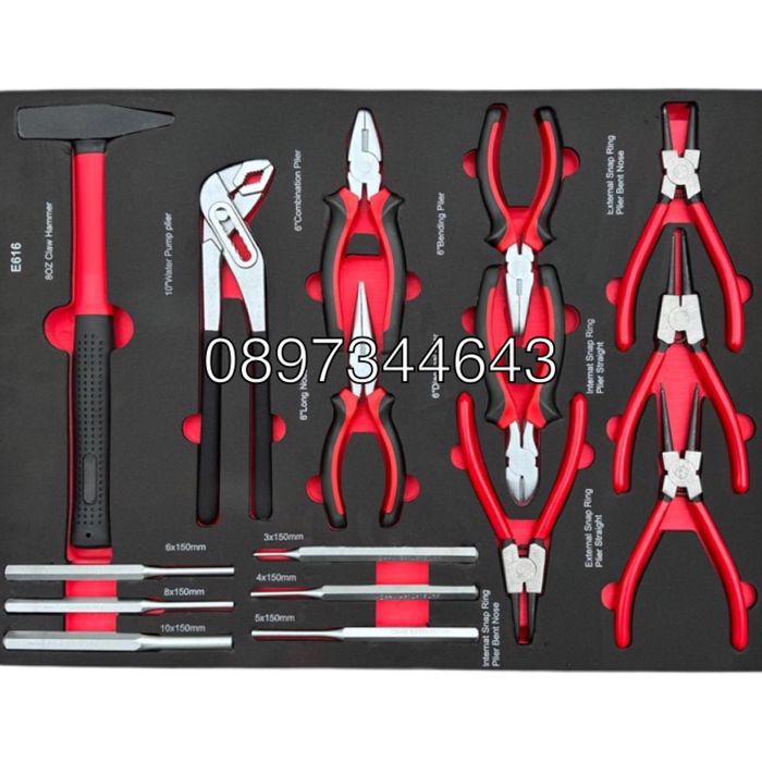 Шкаф с инструменти с 6 чекмеджета – 4 пълни Hawek