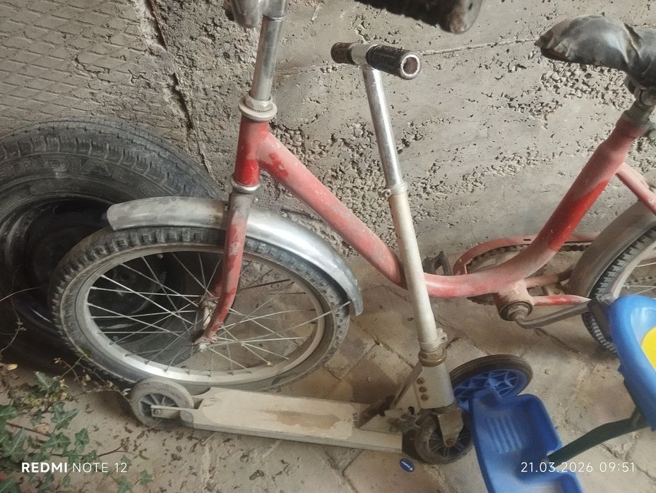 Велосипед самокат