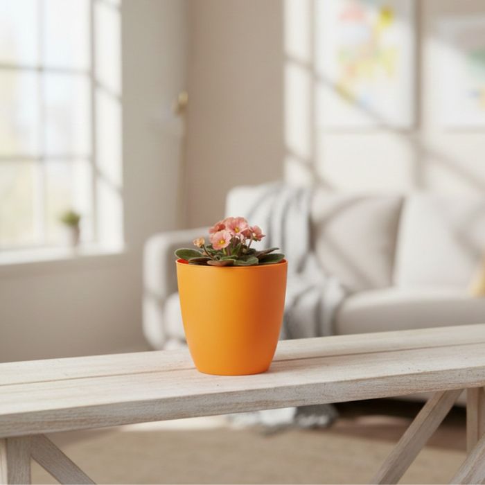 Саксия с поливна система Ø18×H16 см - за здрава коренова система