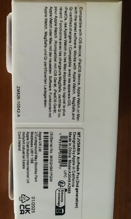 Casti iphone pods pro