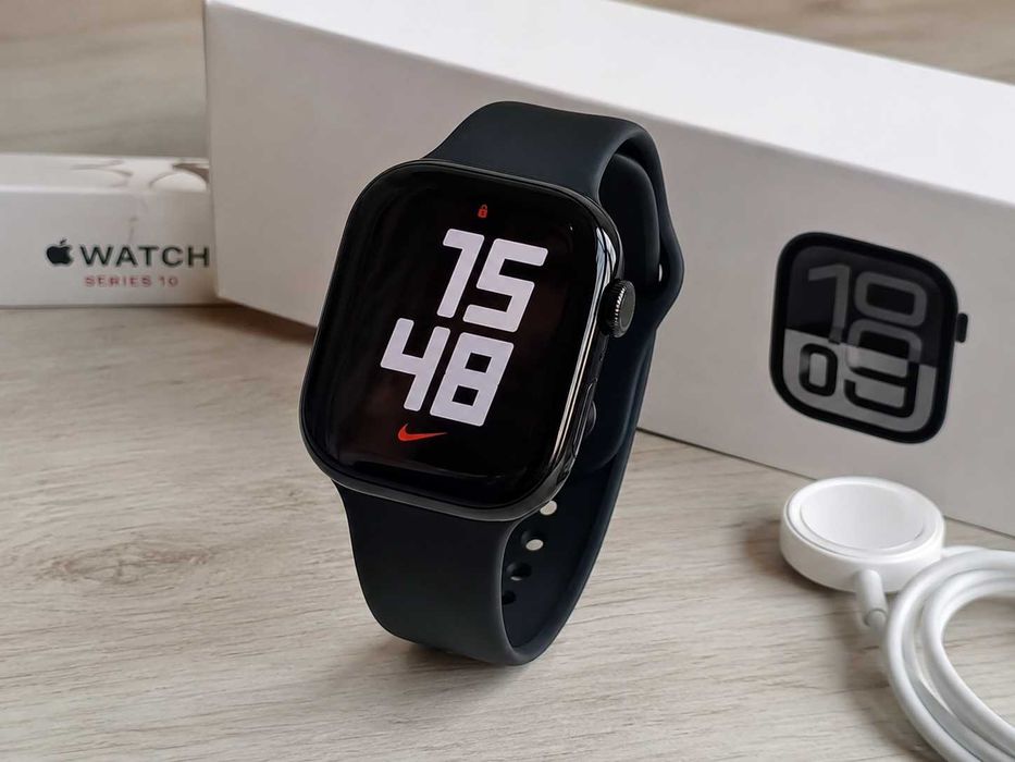 Apple Watch 10, 46mm, JetBlack, GPS | Impecabil