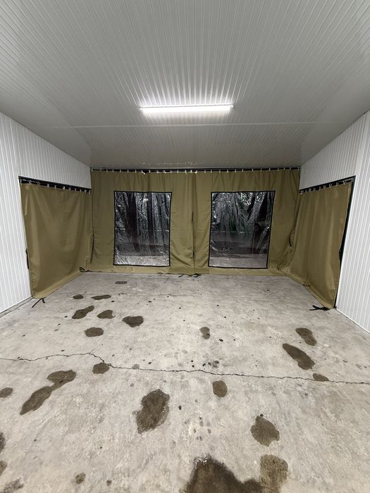 Брезент для ворот гараж