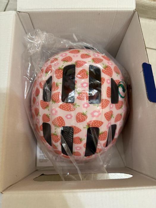 Детска каска Abus Smiley 3.0 rose strawberry