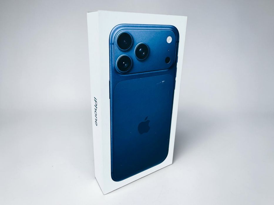 НОВ! Apple iPhone 17 Pro Max 1TB Blue Гаранция!