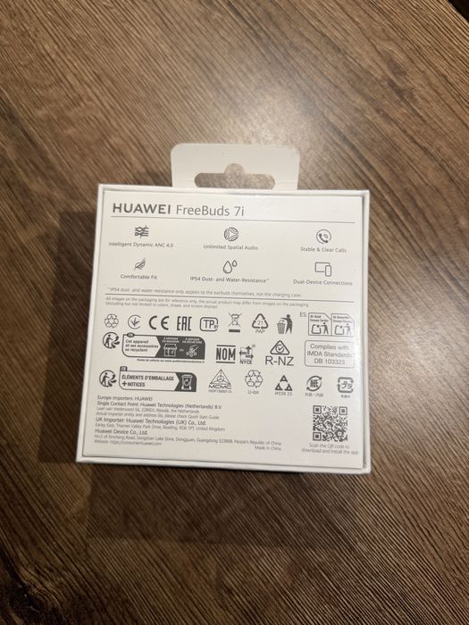 Слушалки HUAWEI FreeBuds 7i