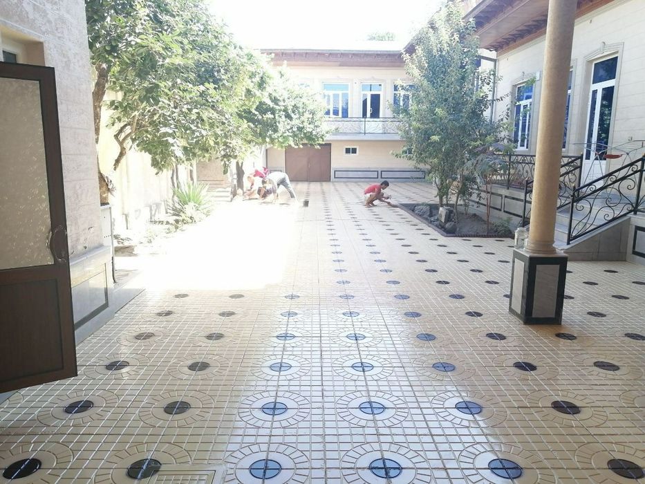 Покраска и чистка брусчатки