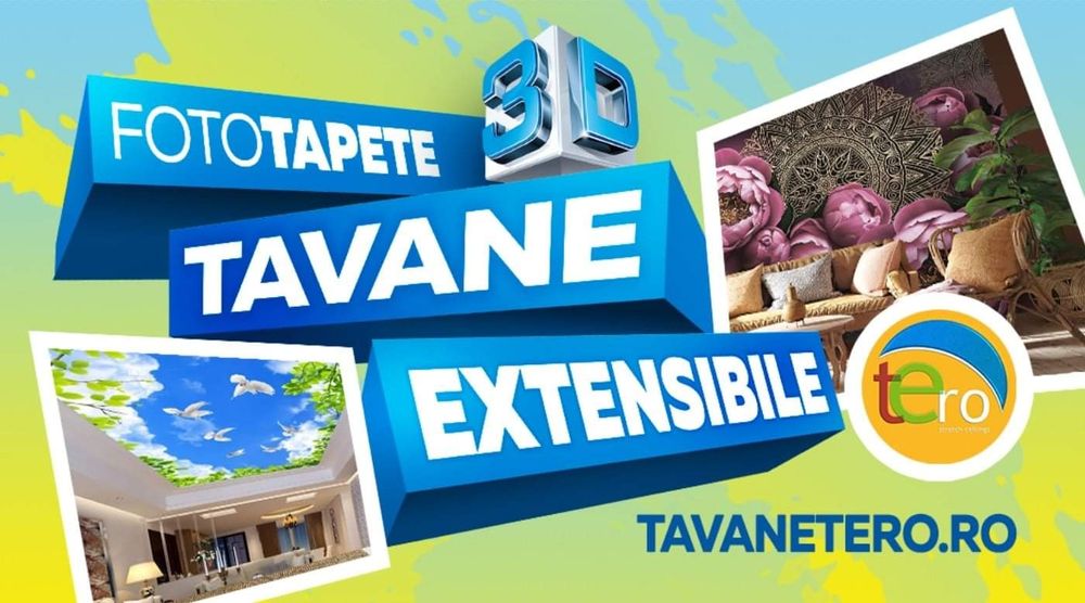 Tavane extensibile!Tapete 3D!!Fototapet!