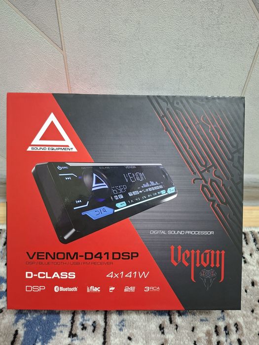 Продаётся Магнитола с колонками. Новый, оригинал от бренда AURA