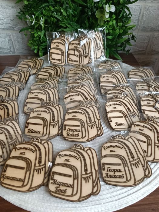 Лазерно гравирани подаръци - тефтери, ключодържатели, химикали, линии