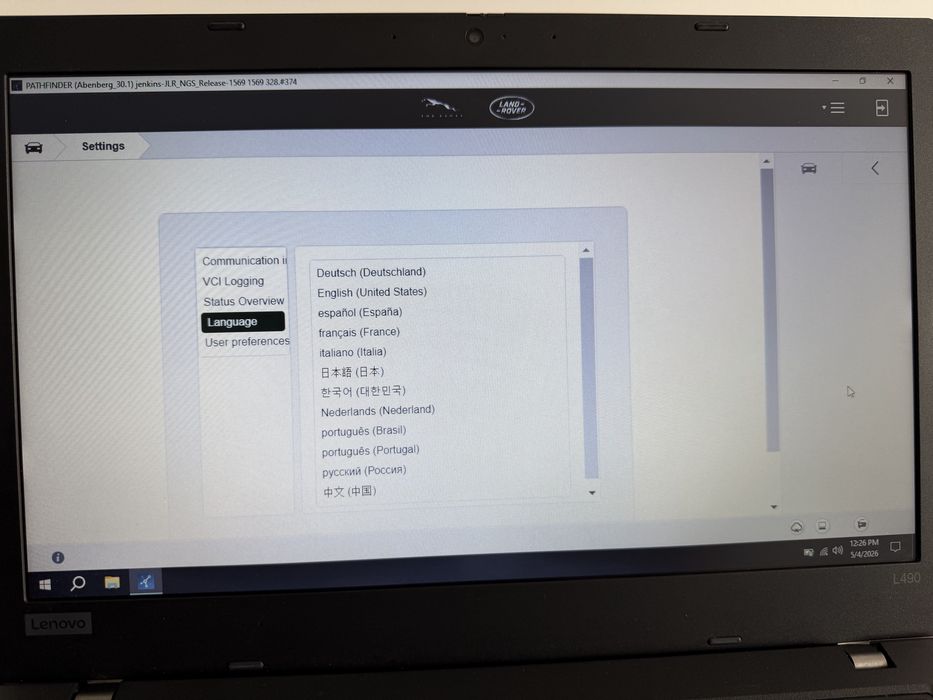 Tester/Diagnoza VNCI-JLR cu Doip si CANFD pentru Jaguar, Range-Rover cu Softul Pathfinder si SDD 2026